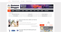 Desktop Screenshot of dominioblogger.com
